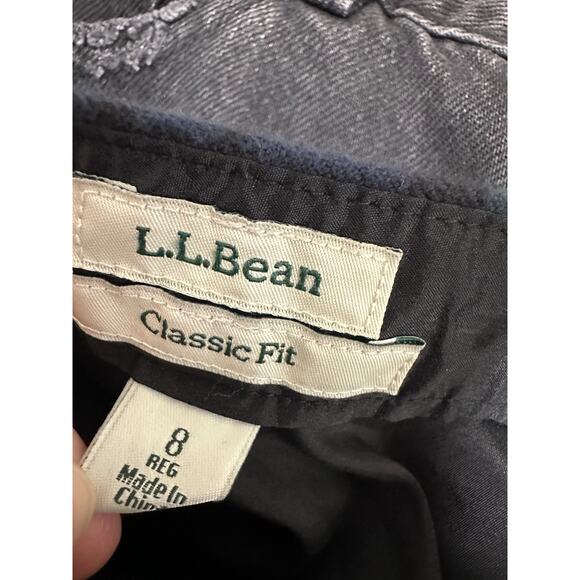 L.L. Bean Plaid Faux Wrap Mini Skirt Womens 8 NWT Academia Preppy Coquette - Picture 7 of 8